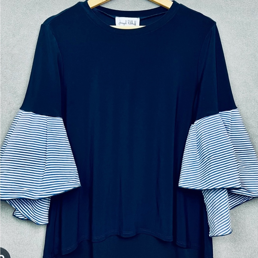 Joseph Ribkoff Blue Long Sleeve Tee